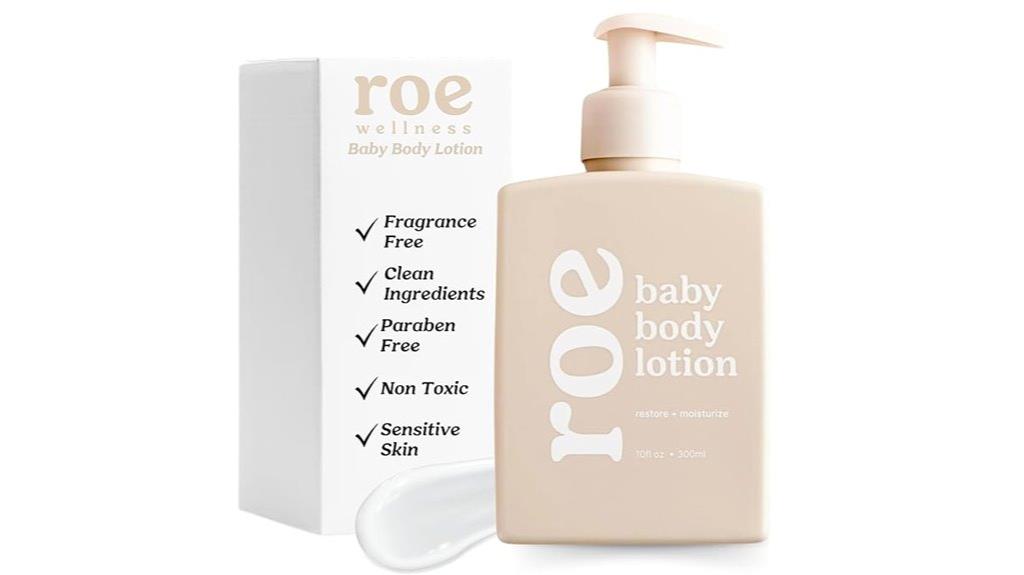 fragrance free baby lotion