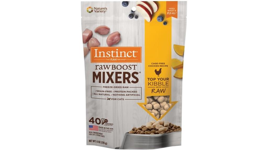 freeze dried raw cat food