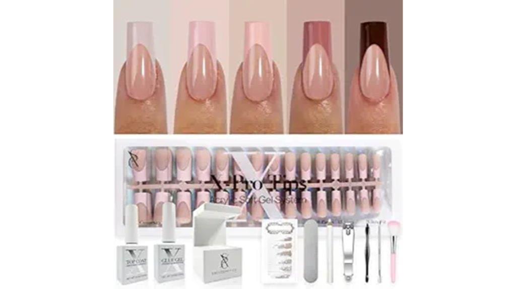 french press on nail kit