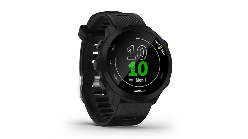 garmin forerunner 55 black
