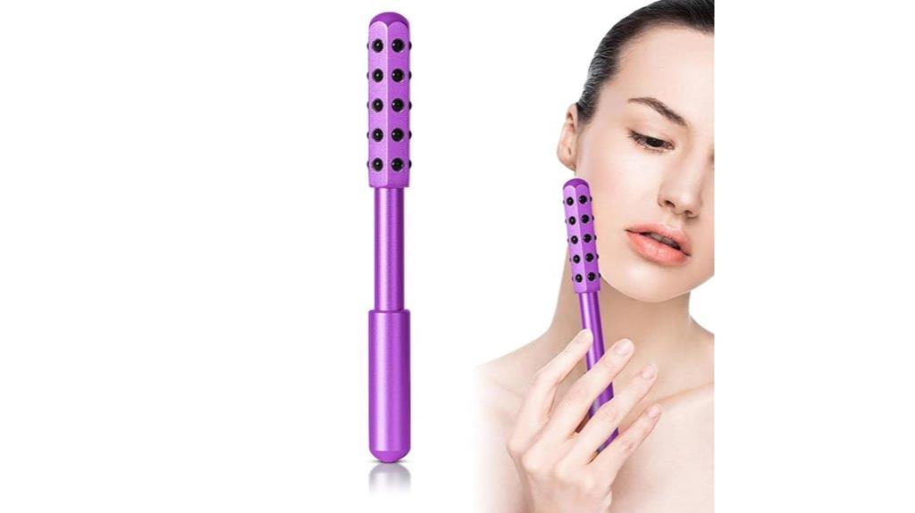 germanium stone face massager