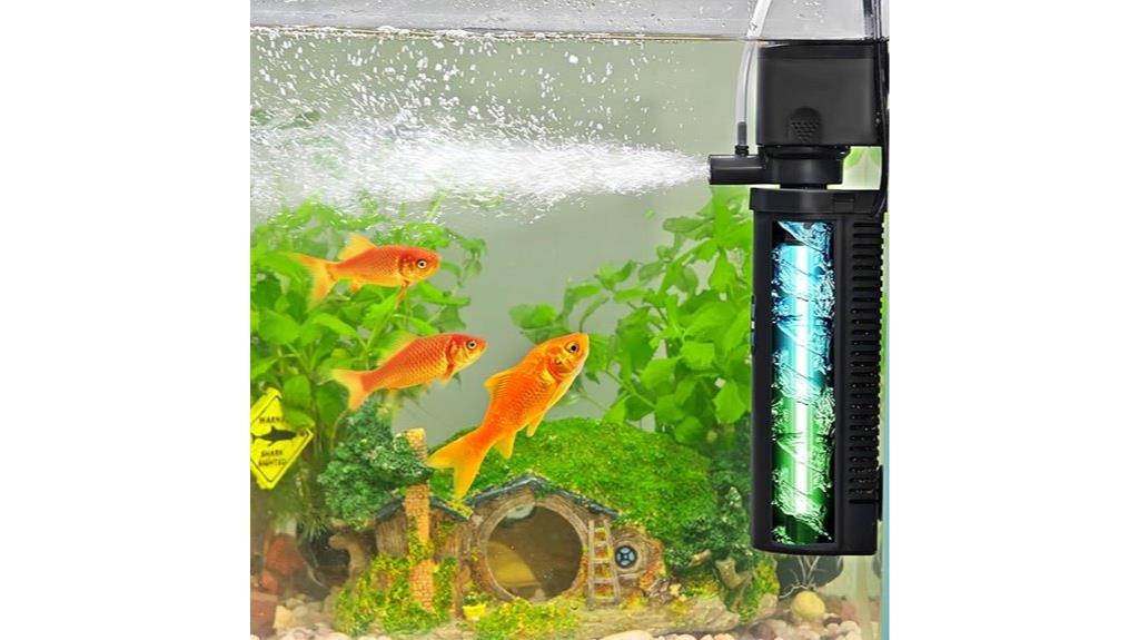 goldfish tank filter range