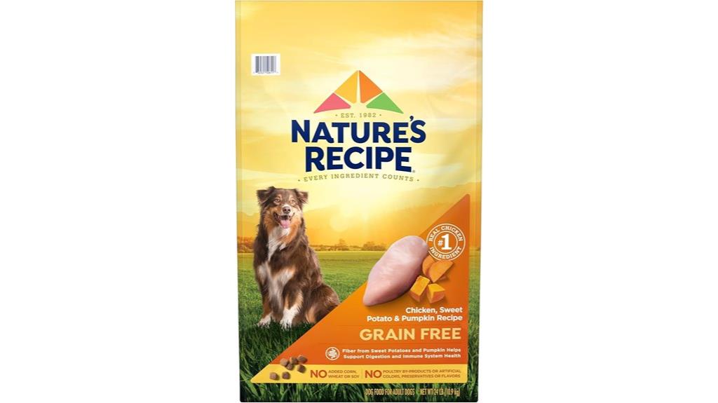 grain free chicken dog food