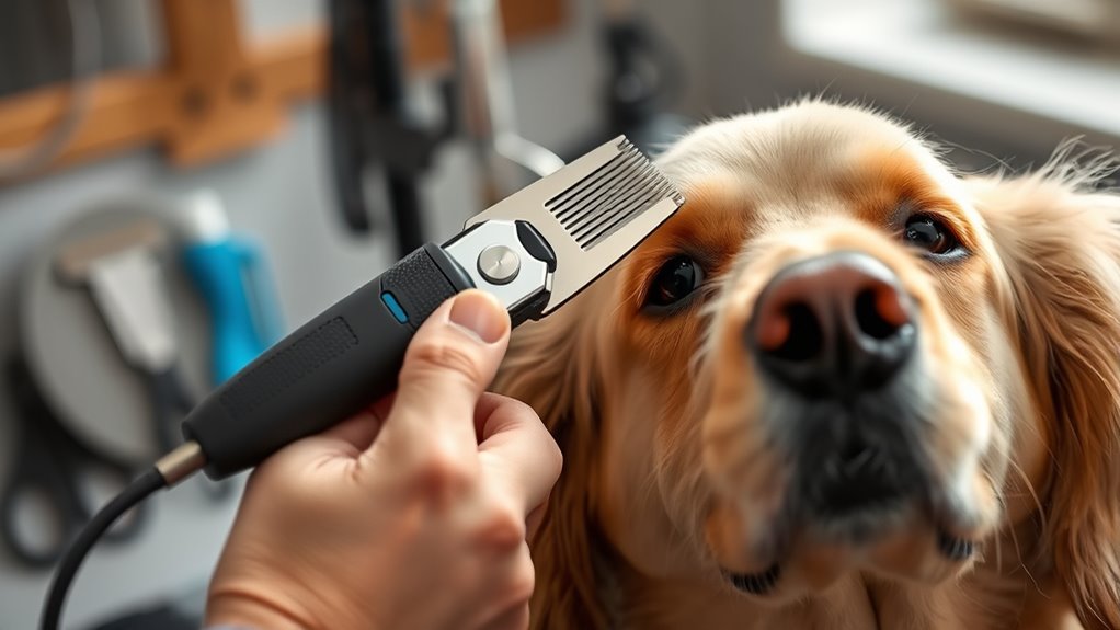 grooming clippers blade power noise