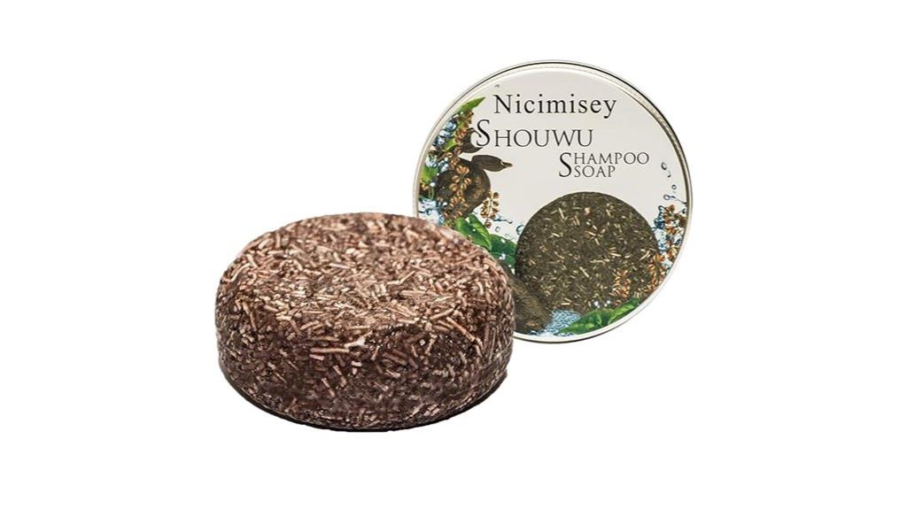 hair darkening shampoo bar