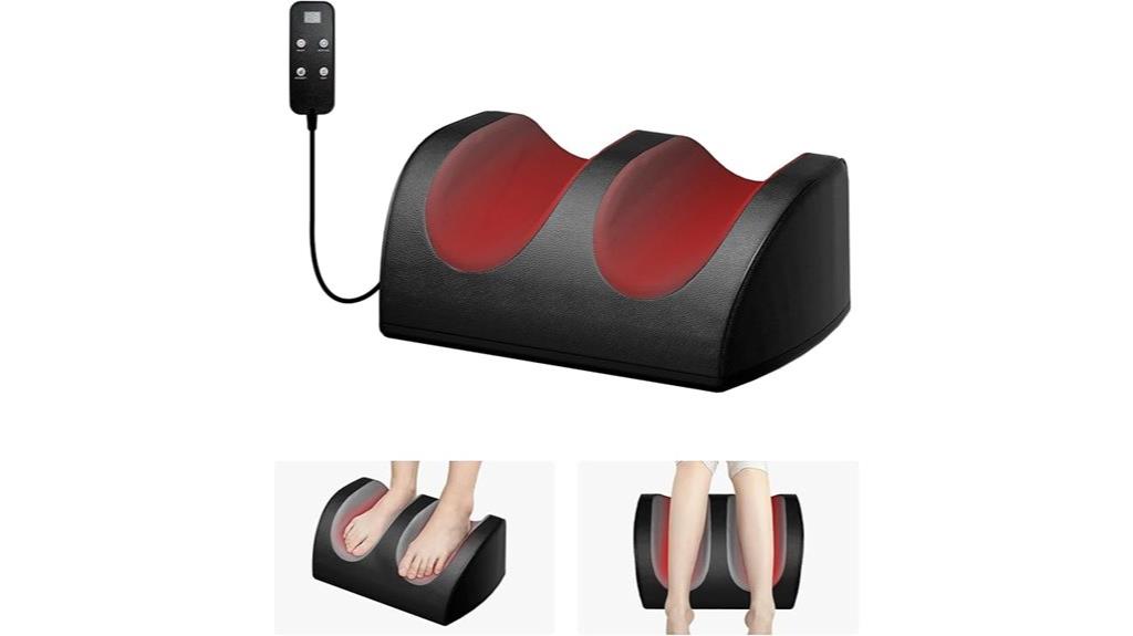 heated remote foot massager