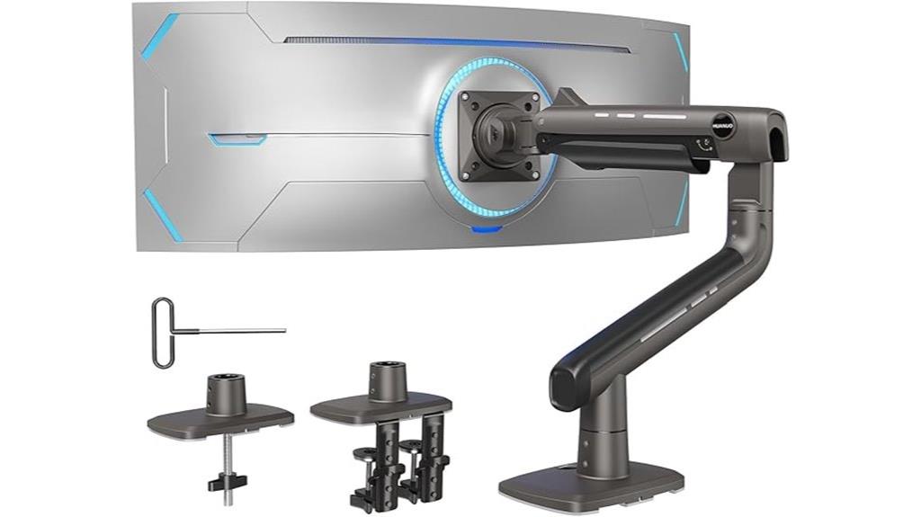 heavy duty ultrawide monitor arm