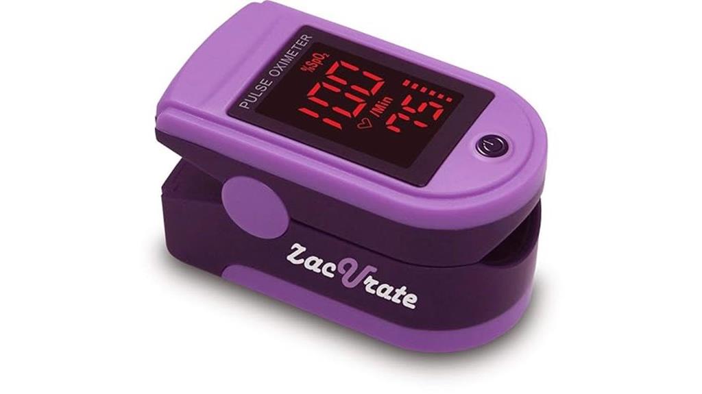 high accuracy fingertip oximeter