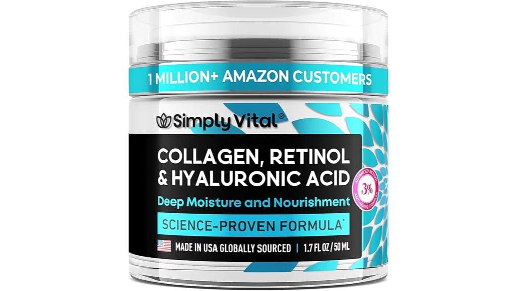 hydrating collagen retinol moisturizer