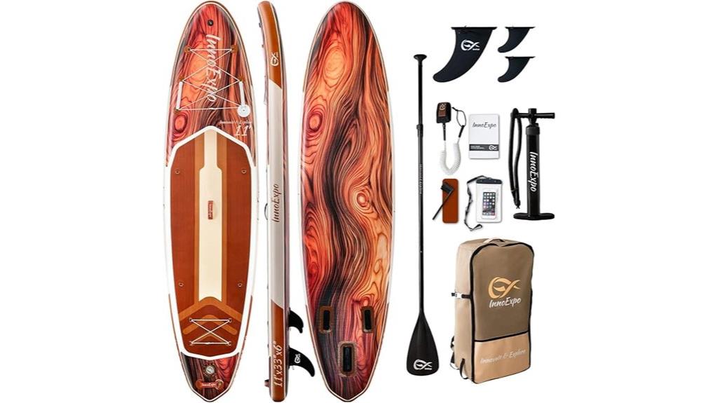 inflatable paddle board set