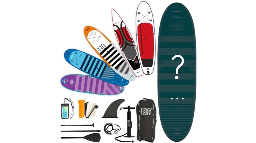 inflatable paddle board set