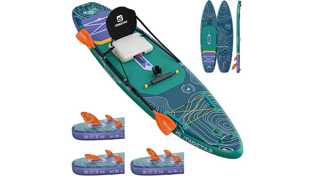 inflatable paddle board set