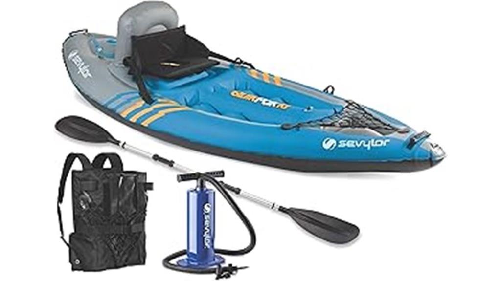 inflatable solo kayak