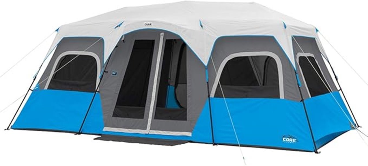 large led cabin tents