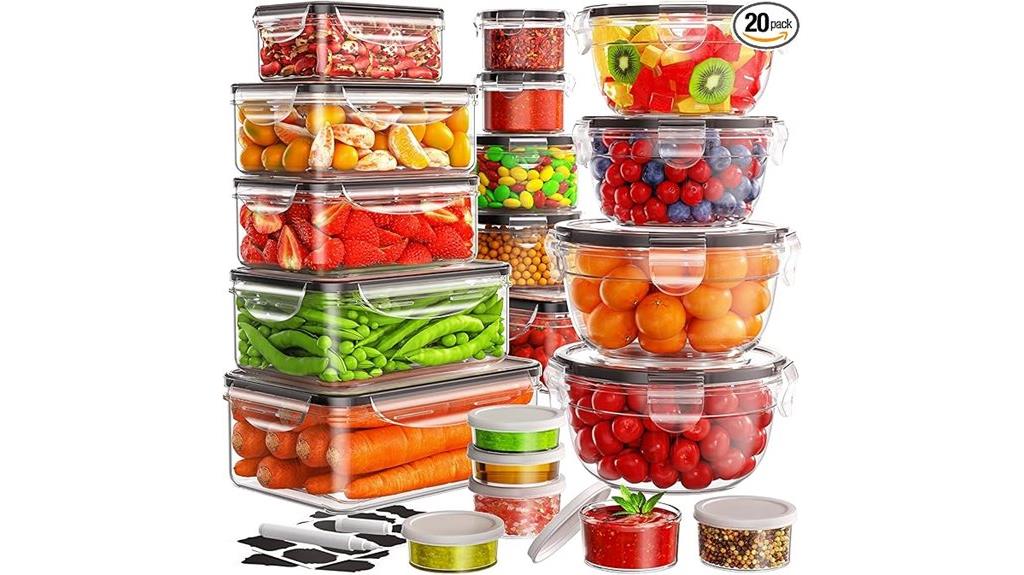 large reusable airtight containers