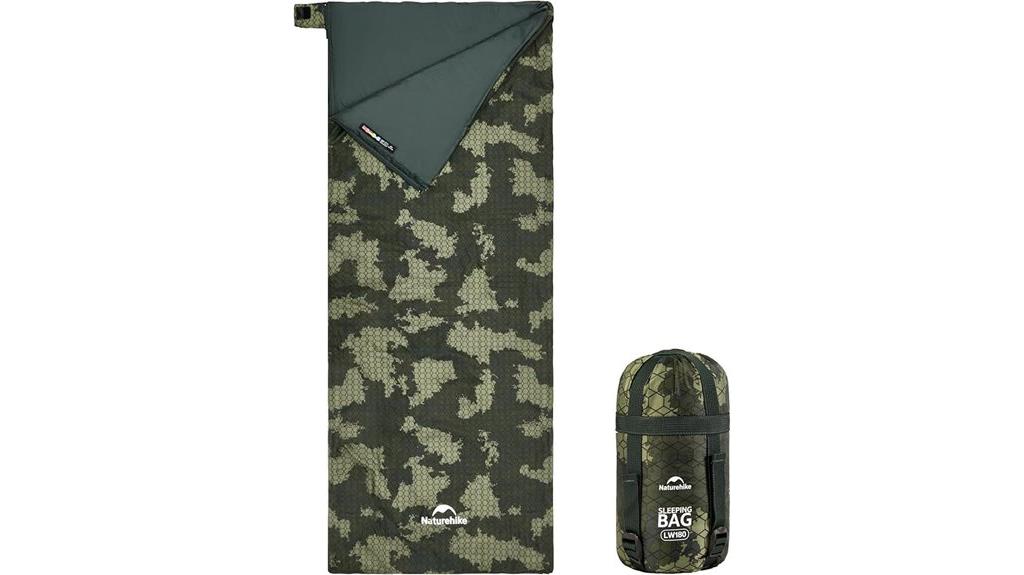 lightweight outdoor sleeping bag