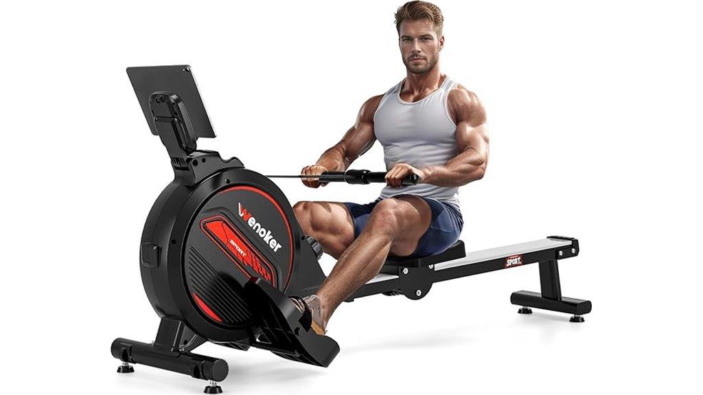 magnetic indoor rowing machine