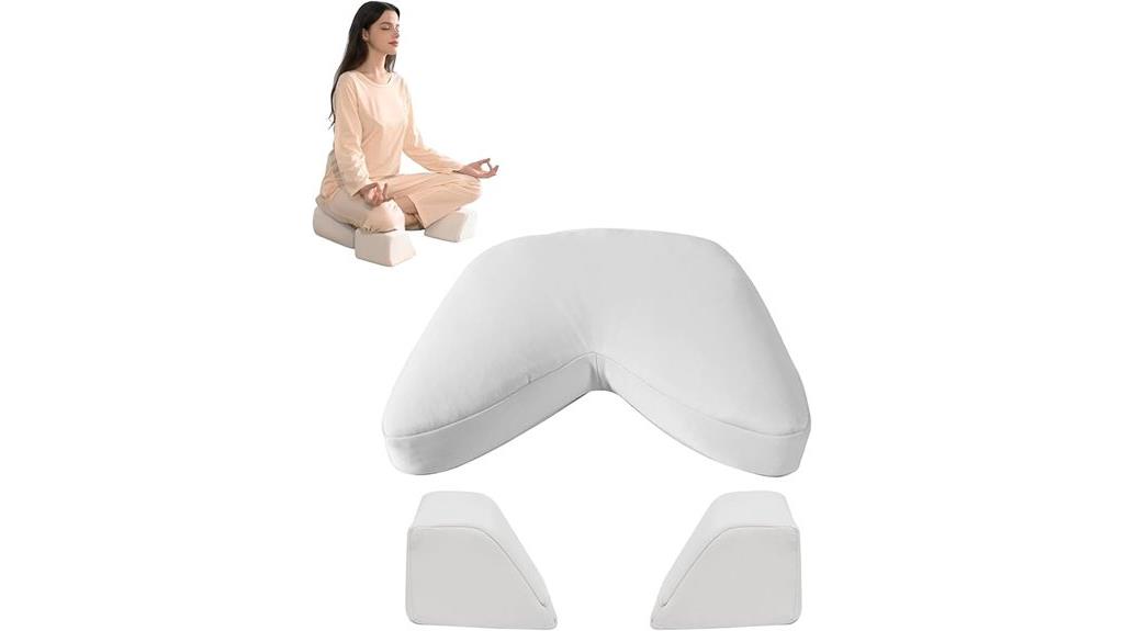 meditation cushion with base