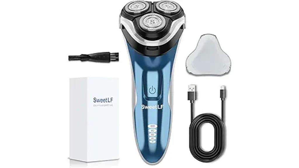 men s electric razor with trimmer