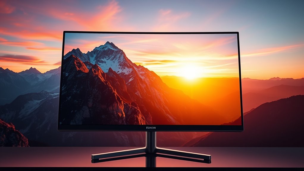 monitor size resolution ergonomics