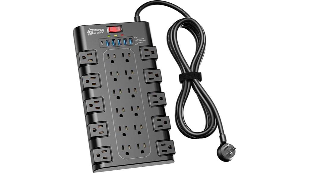 multiple outlets with usb