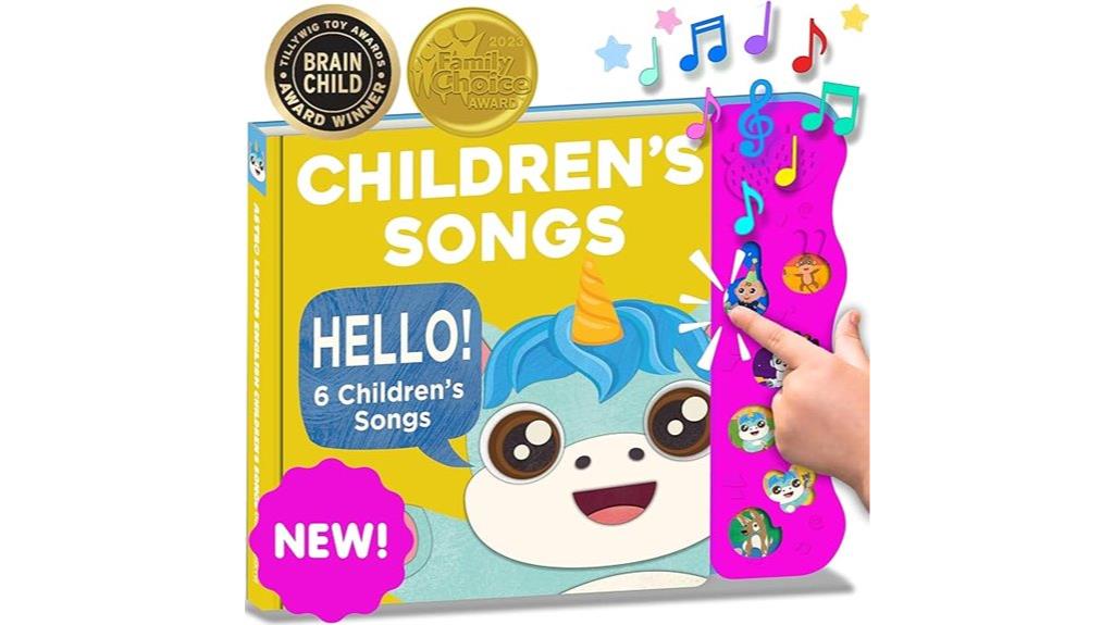 musical sound book for toddlers