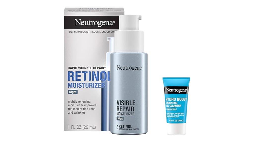neutrogena anti aging skincare set