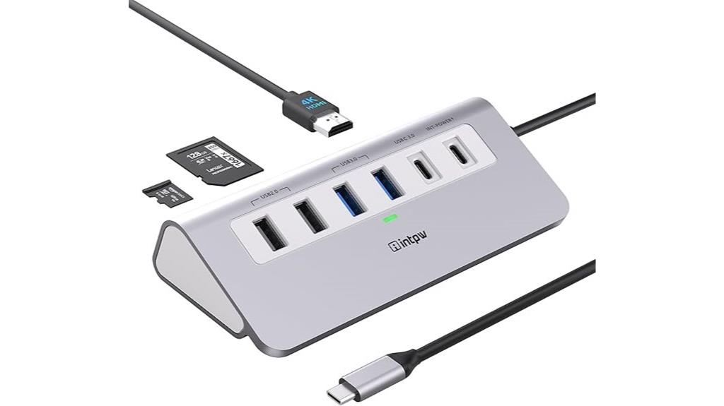 nine port usb c hub