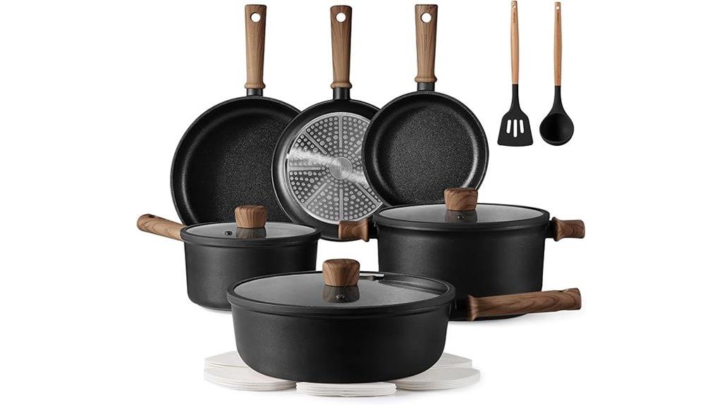 nonstick 16 piece toxin free