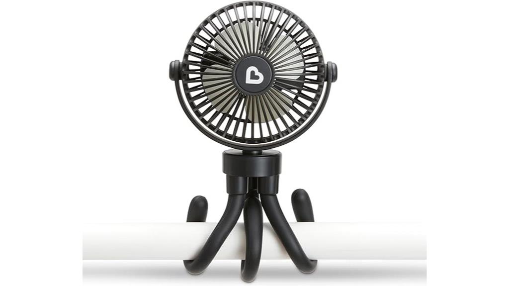 portable baby stroller fan