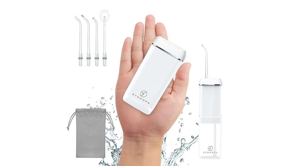 portable cordless oral flosser