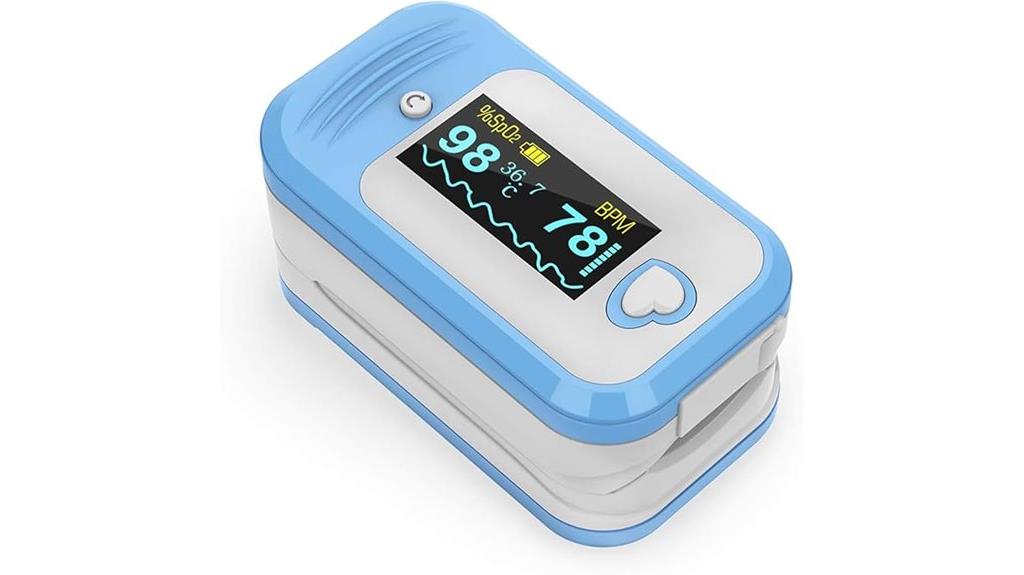 portable oled pulse oximeter