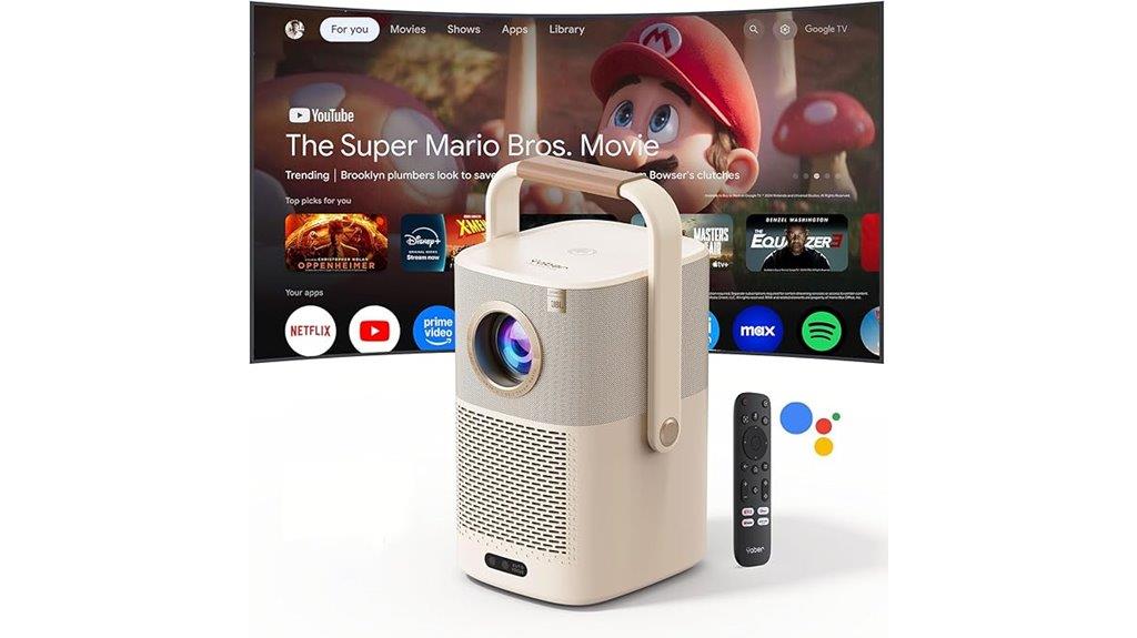 portable wifi bluetooth projector