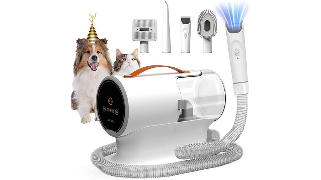 powerful pet grooming vacuum