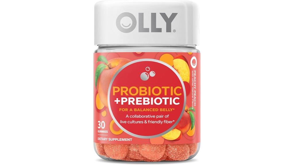 probiotic prebiotic gummy supplement