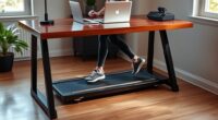 quiet under desk treadmill options