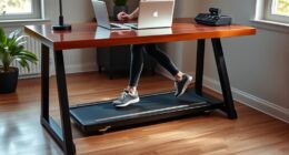quiet under desk treadmill options