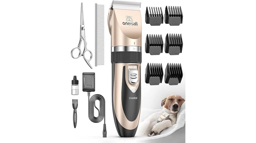 rechargeable cordless dog clipper