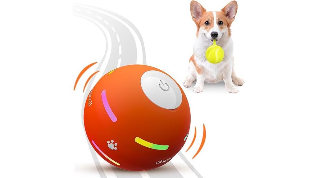 rechargeable interactive dog toy