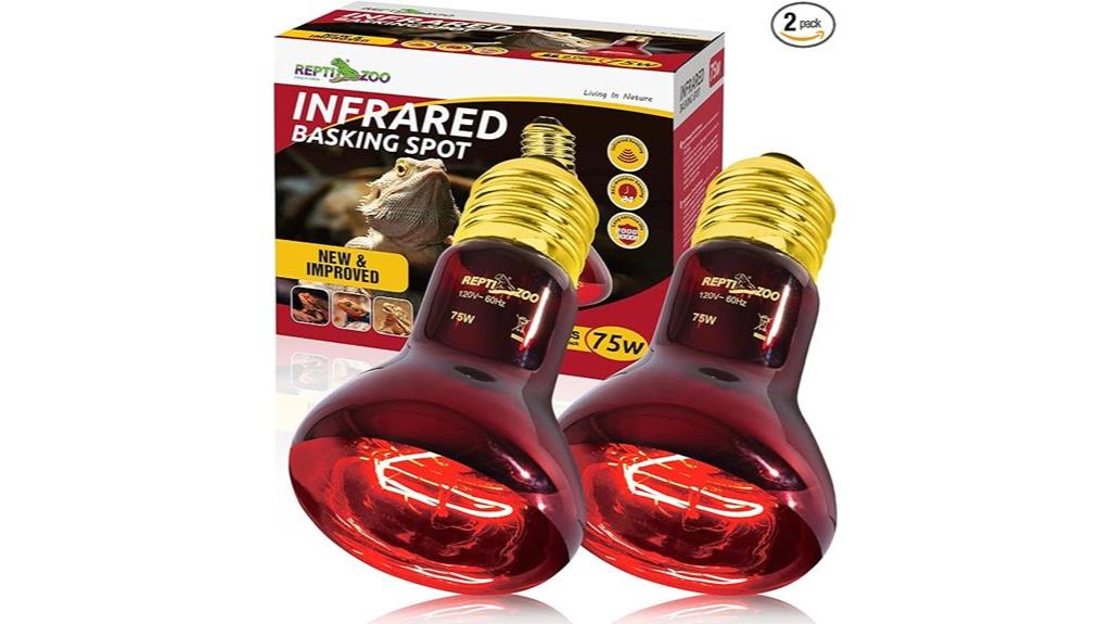 reptile heat lamp bulb