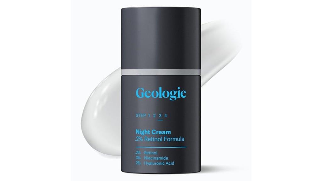 retinol hyaluronic niacinamide cream