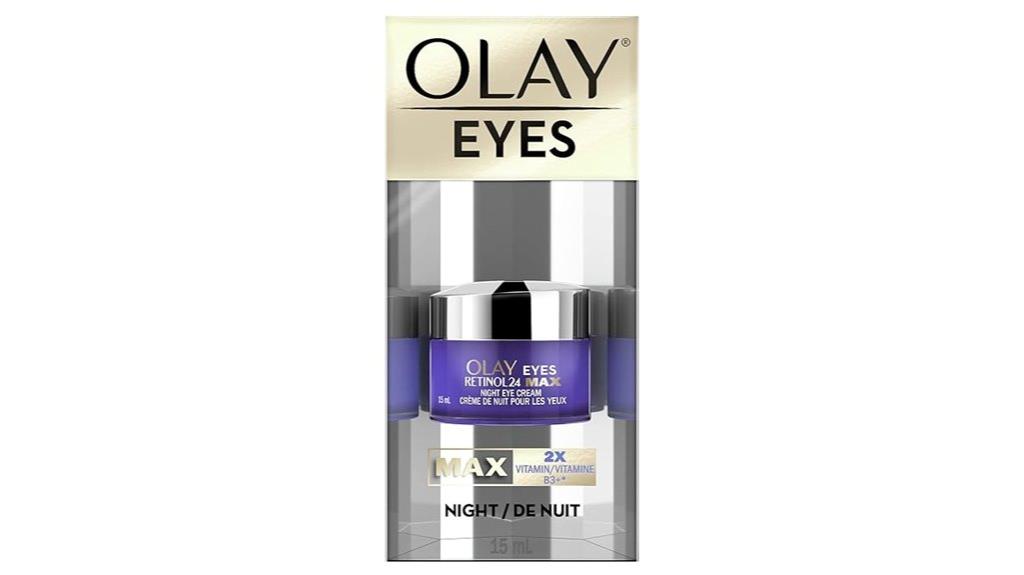 retinol night eye cream