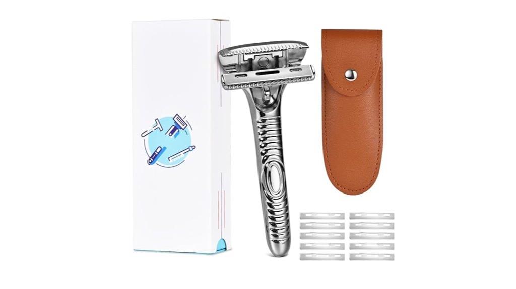 reusable safety razor set