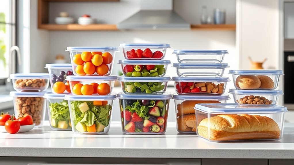 safe durable leak proof containers