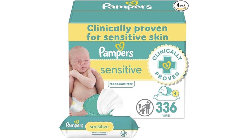 sensitive baby wipe packs