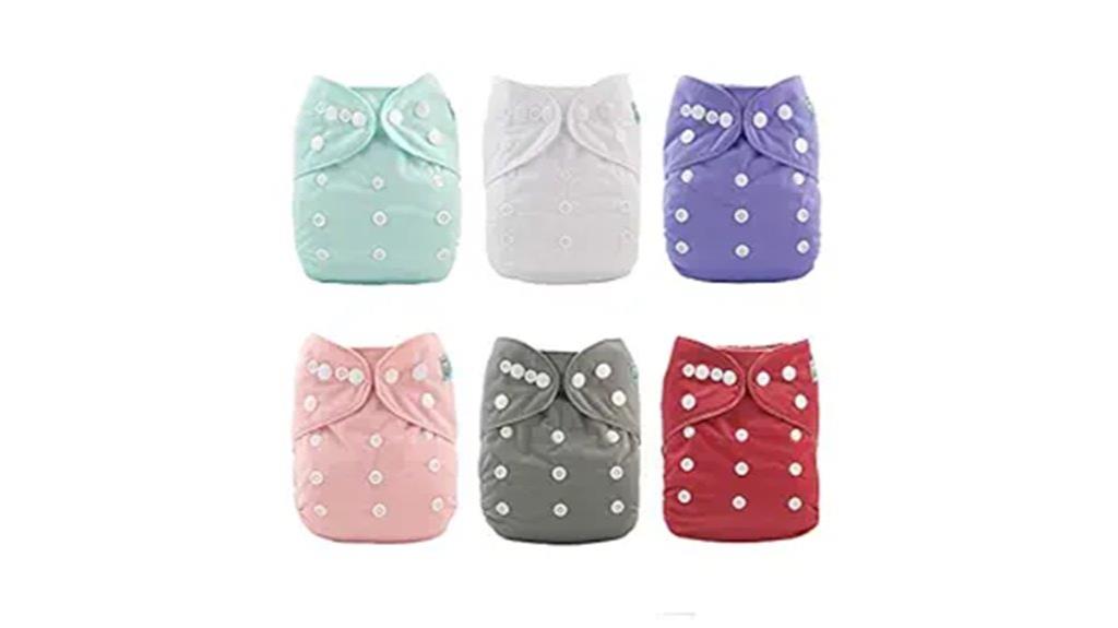six pack cloth diapers