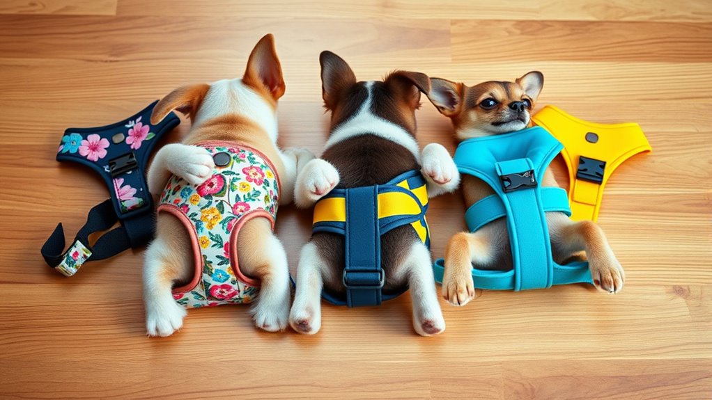 small dog harnesses selection