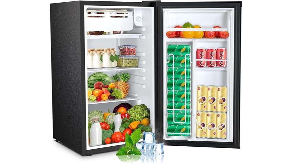 small freezer compact refrigerator