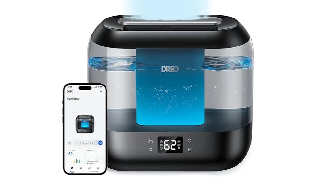 smart top fill humidifier