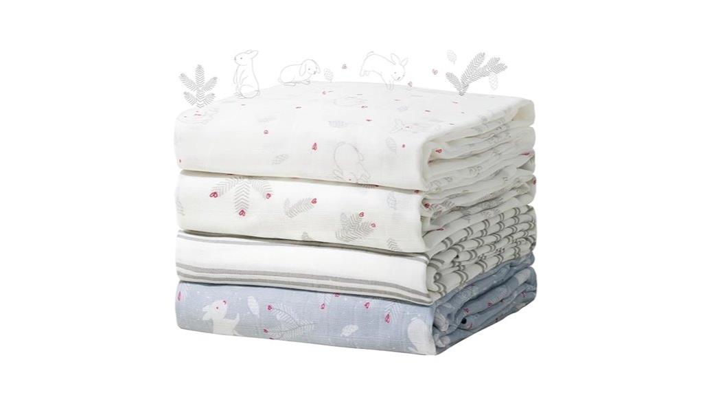 soft cotton baby swaddle